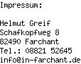 Kontakt/Impressum